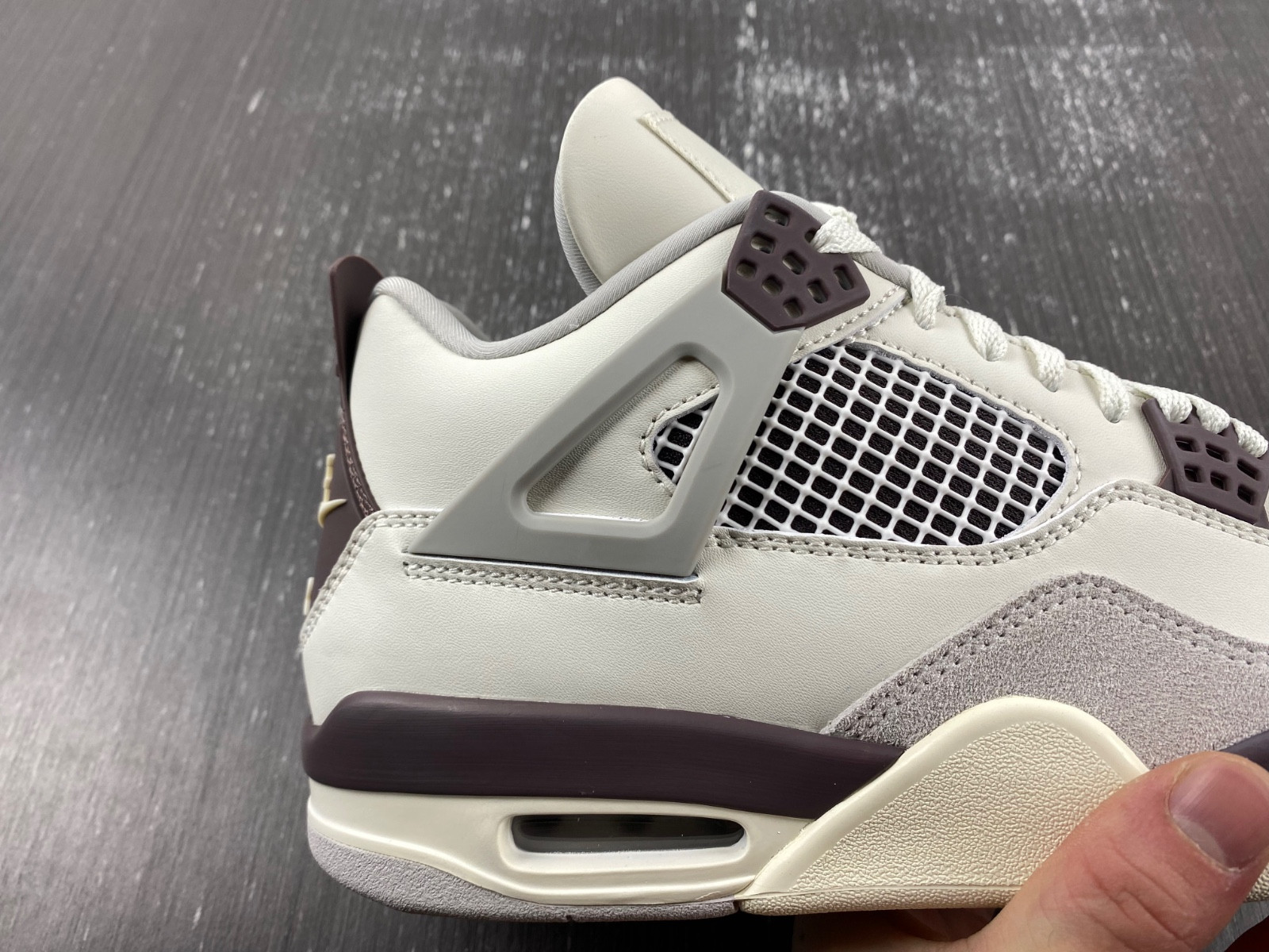 a ma maniere x air jordan 4 wmns "phantom" fz4810-001