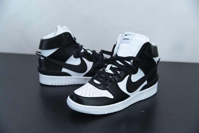 nike dunk high ambush black white cu7544-001