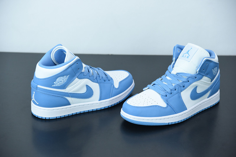 air jordan 1 retro mid unc 554724-106