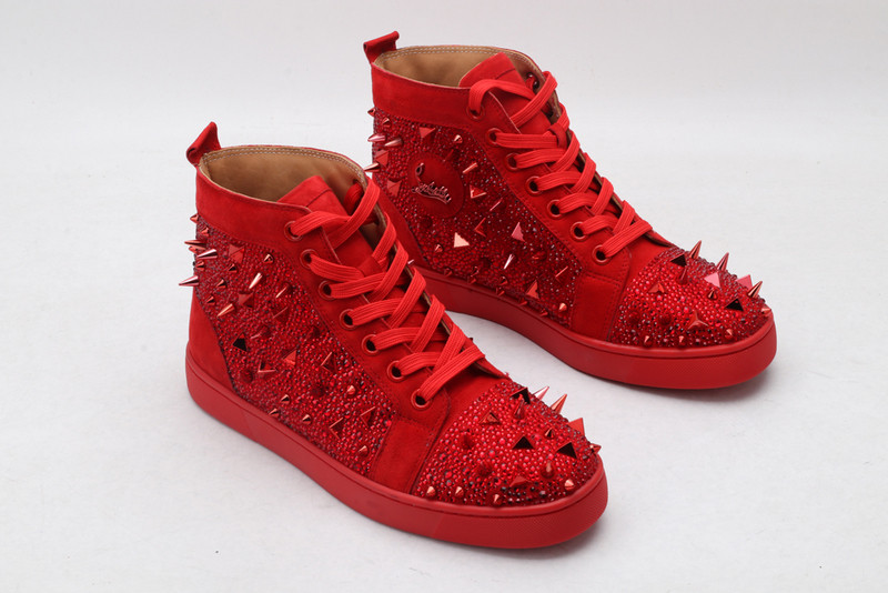 chian louin high top sneaker