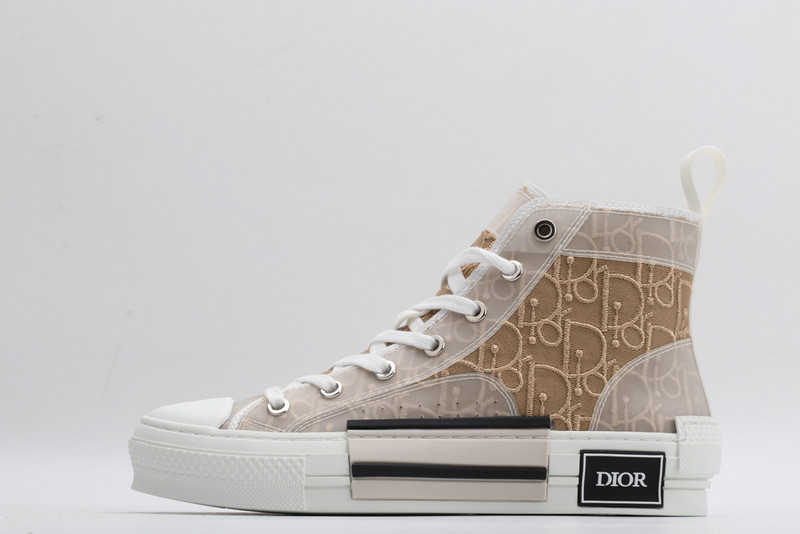 dio* b23 oblique high-top sneaker