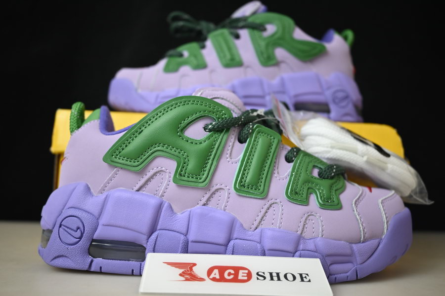 ambush x nike air more uptempo low lilac fb1299-500