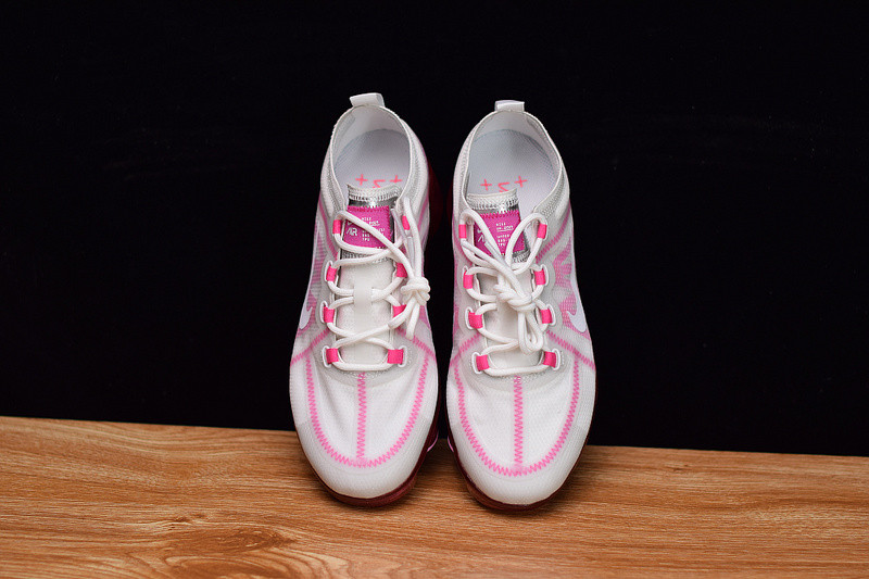nike air vapormax 2019 summit white pink rise (w) ar6632-105