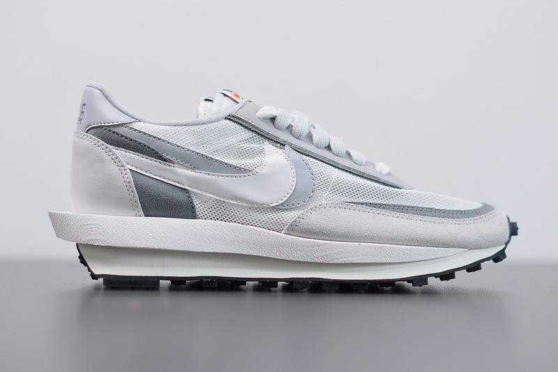 nike sacai x ldv waffle ''white grey'' bv0073-100