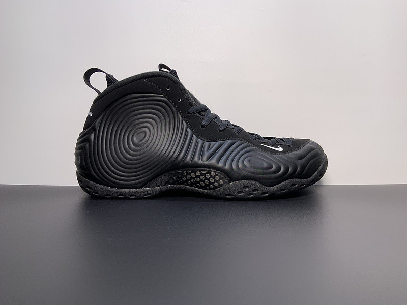 nike comme des garons homme plus x air foamposite one ''black'' dj7952-001