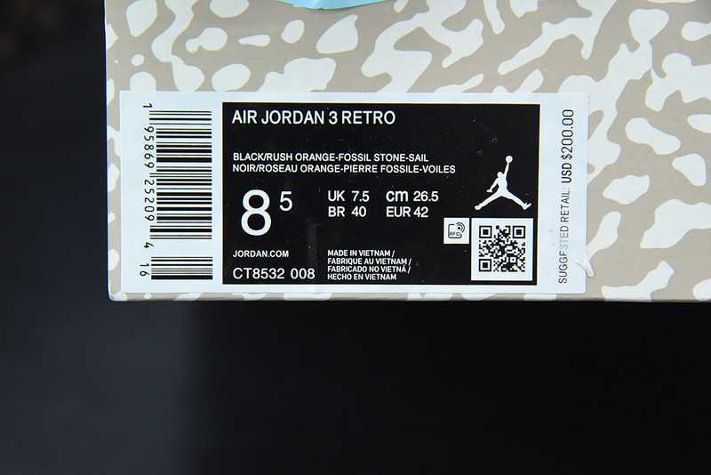 air jordan 3 “desert elephant” ct8532-008