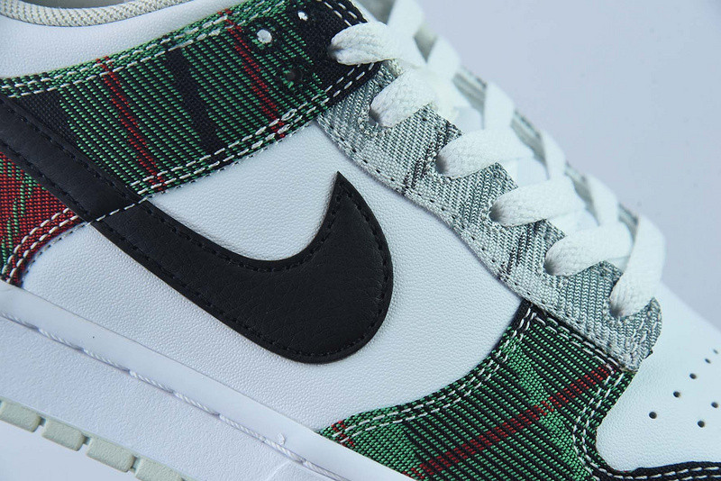 nike dunk low “plaid” dv0827-100
