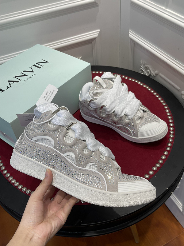 lanvin curb sneaker