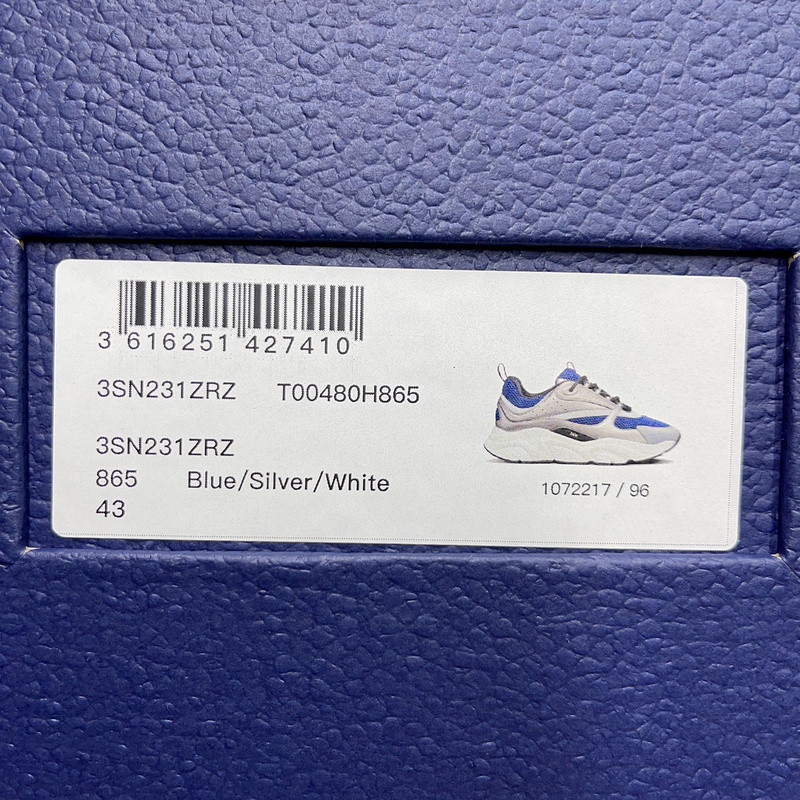 dio* homme b22 trainer sneaker