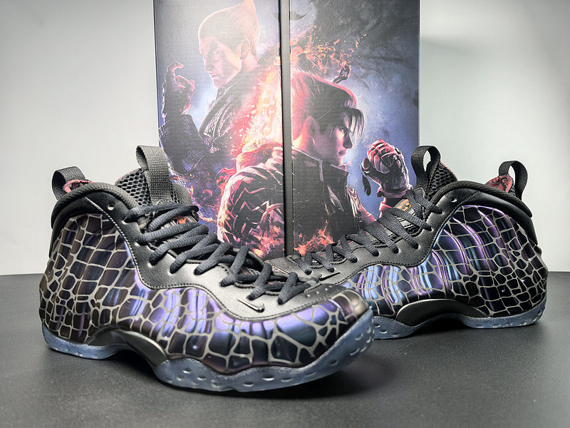 TEKKEN 8 x Nike Air Foamposite One “Kazuya Mishima” FQ9050-400