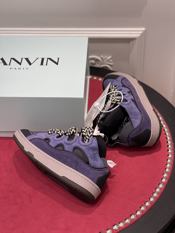 lanvin curb sneaker