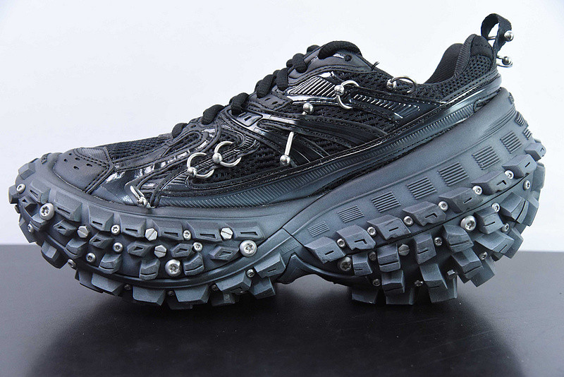 bc defender rubber platform sneakers