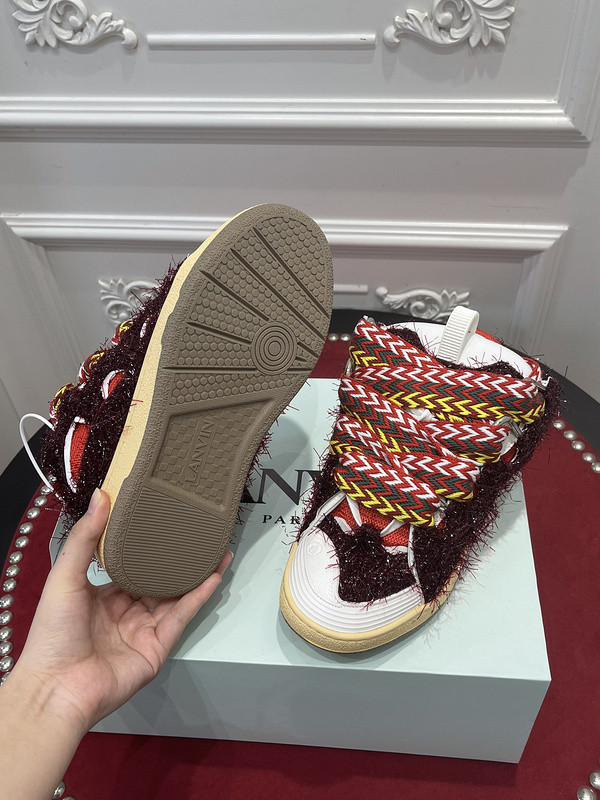 lanvin curb sneaker