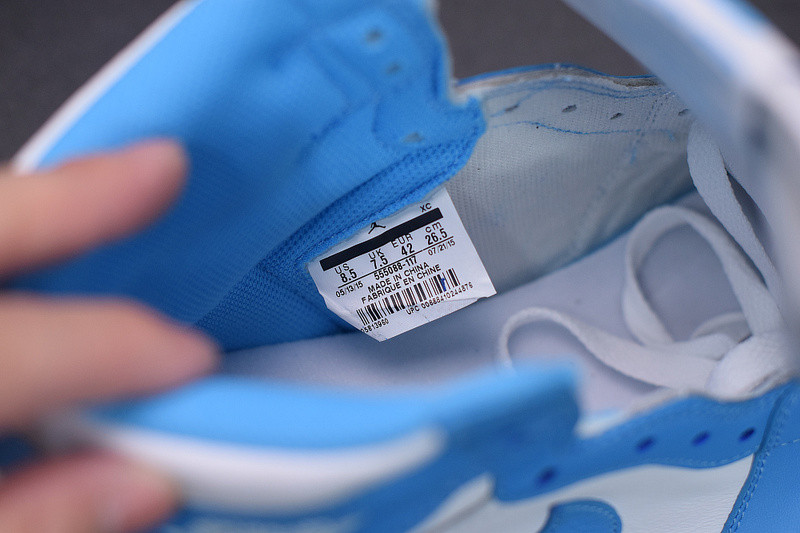 air jordan 1 retro high og "unc" 555088-117