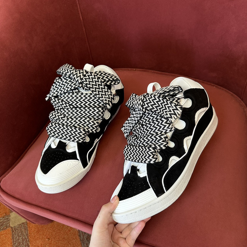 lanvin curb sneaker