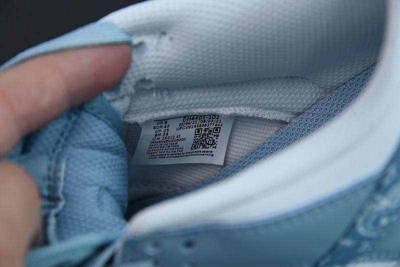 nike sb dunk low “blue paisley" dh4401-101