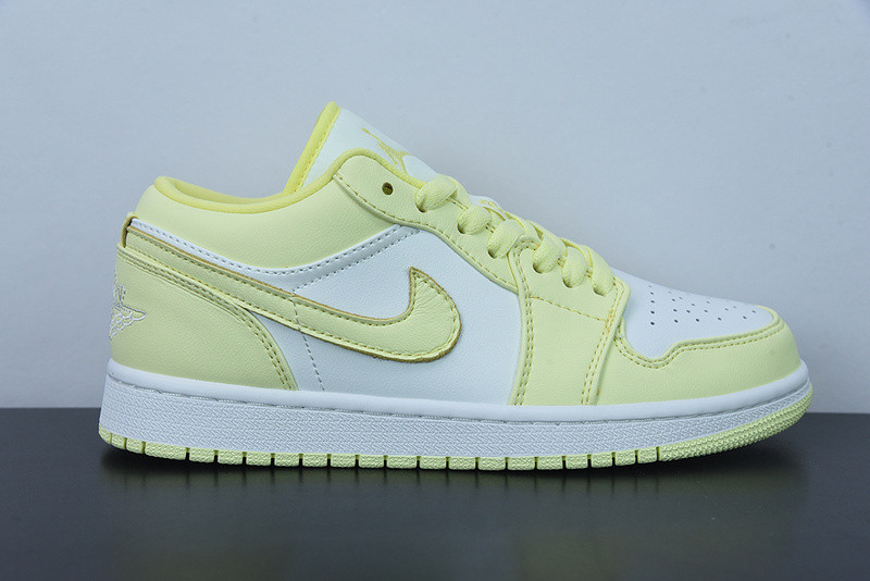 wmns air jordan 1 low ''lemonade'' dc0774-007