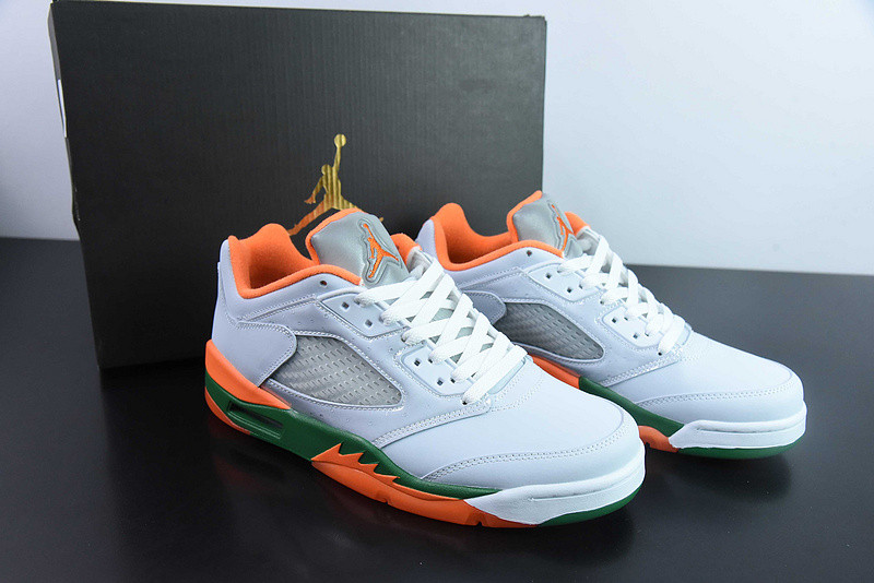 air jordan 5 gs “miami hurricanes” fq1293-018