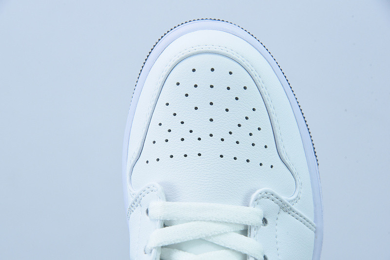 air jordan 1 low gs "white/red" 553560-164