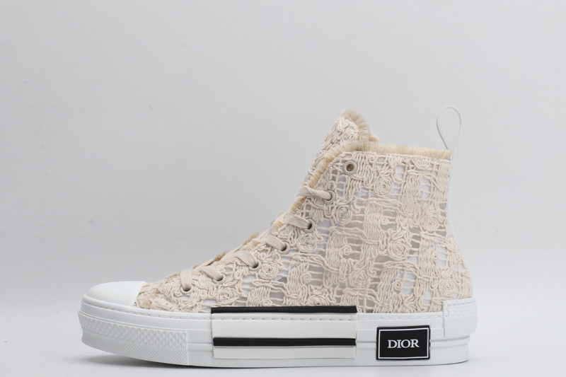 dio* b23 oblique high-top sneaker