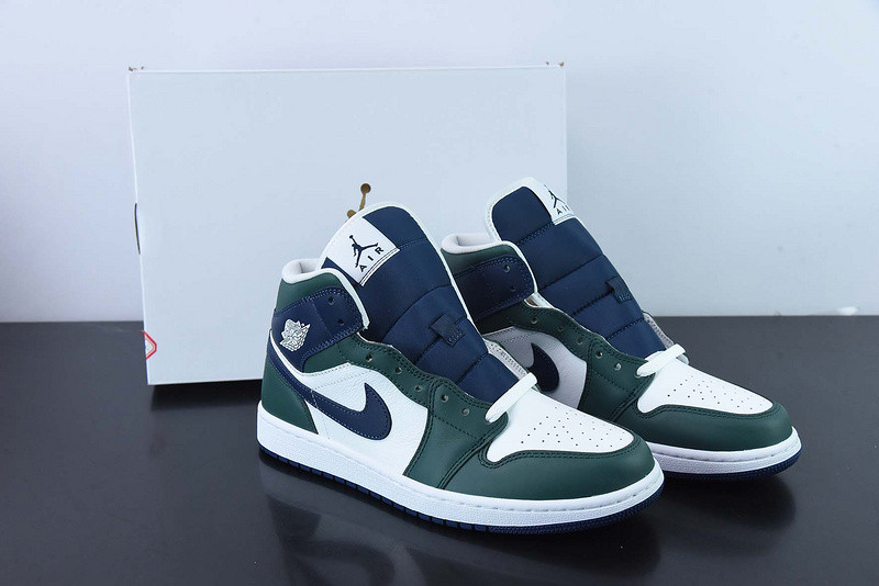air jordan 1 mid wmns se "noble green" dz5326-300