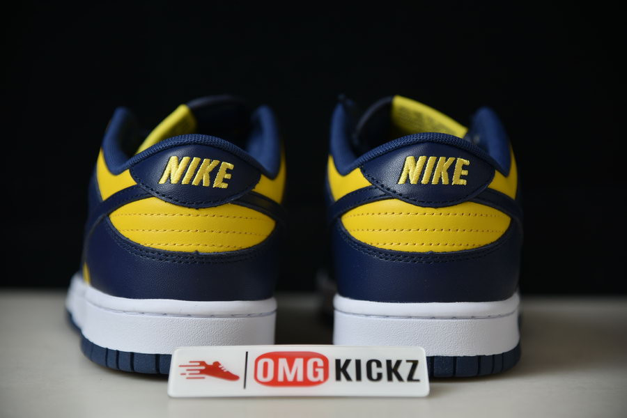 nike sb dunk low “michigan” dd1391-700