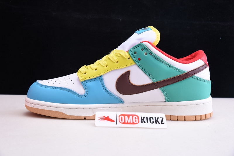 nike dunk low free 99 white dh0952-100